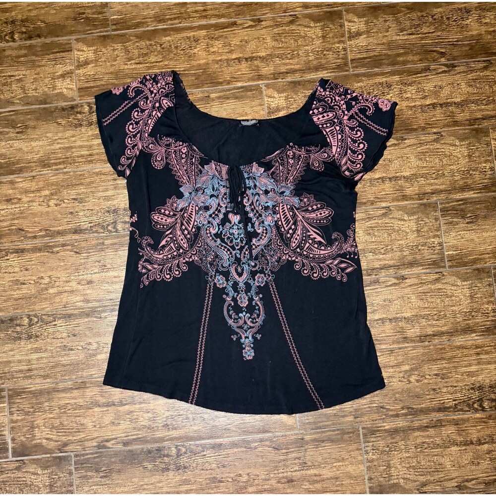 Vanilla Sugar Paisley Top - M
